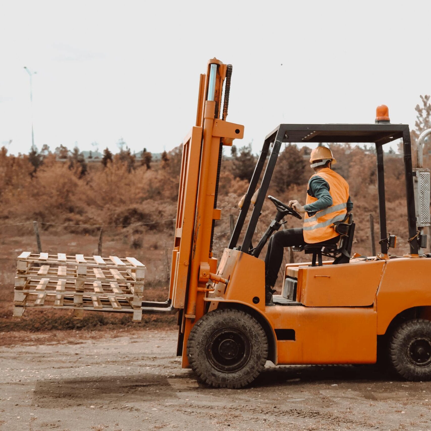 Forklift Operatörü Saha Çalışması