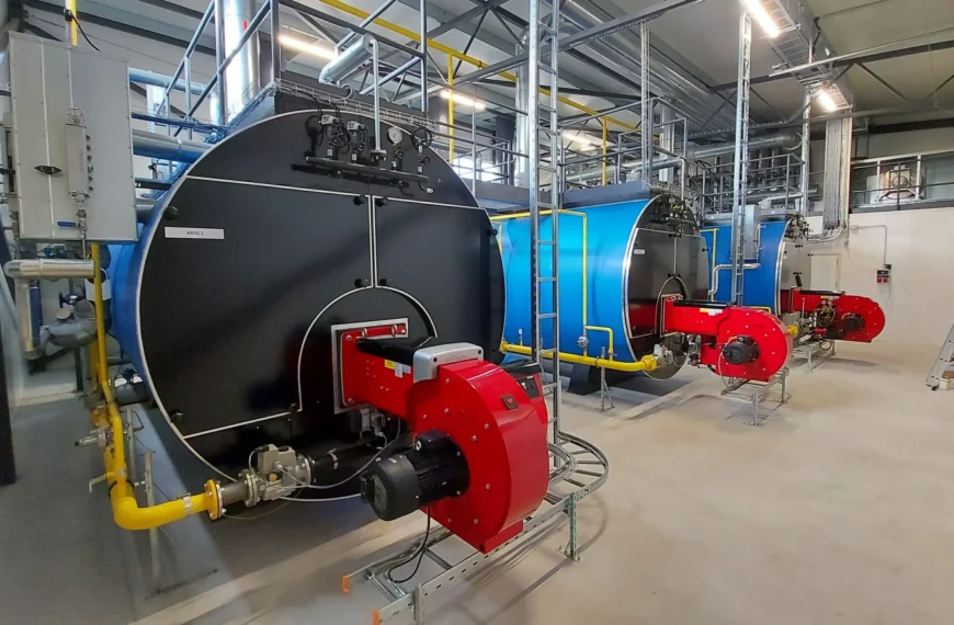 Endüstriyel buhar kazanı tesisatı periyodik muayenesi ve basınçlı kaplar teknik kontrol süreci